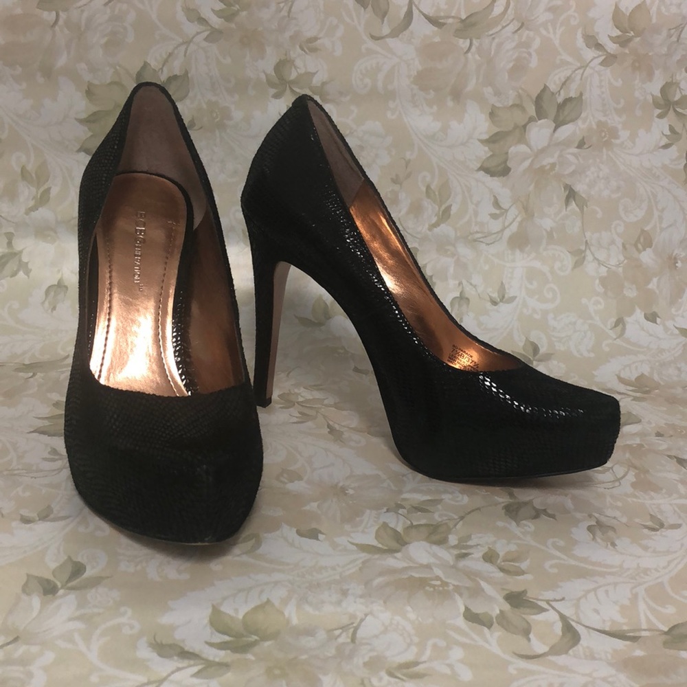BCBGeneration Black Heels